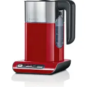 Bosch TWK8614P - 1,5 l - 2400 W - rouge - plastique - inox - température réglable - indicateur de niveau d'eau (TWK8614P)
