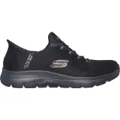 SKECHERS Baskets basses 'Summits - Key Pace' noir