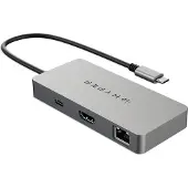 Hyper Drive 5 In 1 Usb-c Hub Argenté