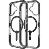 Zagg Coque Santa Cruz Snap avec MagSafe pour Apple iPhone 16 - Clear / Black