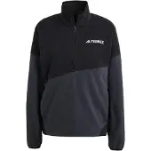Adidas Pull-over de sport 'Multi Climawarm Fleece' gris foncé / noir / blanc