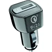 Cellularline USB Car Charger Kit 18W - USB-C - Huawei, Xiaomi, Wiko, Asus and other smartphone
