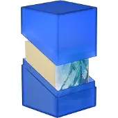 Ultimate Guard Boîte à cartes Boulder Deck Case taille standard 100+ Sapphire