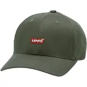 Levis Accessories Casquette 'Housemark Flexfit Cap' kaki / rouge / blanc