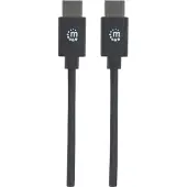 Manhattan 353342 Câble de connexion USB C USB2.0 C mâle/C mâle 1m
