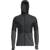 Icebreaker Merino 200 Realfleece Descender Full Zip Sweatshirt Noir XL Homme