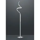 TRIO Leuchten - Design acier I nickel mat Lampadaire I Lampadaire I Lampe I Lampe incl. LED avec Touch Dimmer - Ruta Touch-funktion Dimmer I Dimmbar I Wohnzimmer I Schlafzimmer