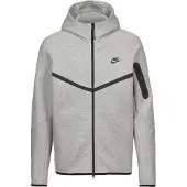 Nike Veste de survêtement 'Tech Fleece' gris foncé / gris chiné / noir