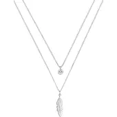 Elli Chaîne 'Feder Boho' argent