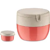 Koziol Lunchbox Bento M blanc/gris, Lunch box, Gris