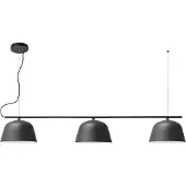 Toolight Lampe Suspendue APP1478-3CP Black