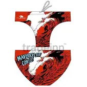 Turbo Mavericks Wave Swimming Brief Rouge XL Homme
