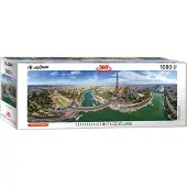 Eurographics Puzzle panoramique Paris, France 1000 pièces