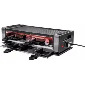 Unold Appareil à raclette - - Delice Basic - Noir - 8 personnes - Anti-adhésif Greblon