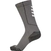 Hummel Chaussettes de sport 'Pro' gris / gris foncé / blanc