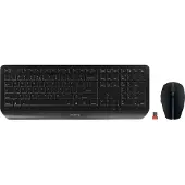 Cherry Gentix Wireless Keyboard And Mouse English Noir