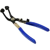 Quatros Pince pour colliers de serrage, courbée