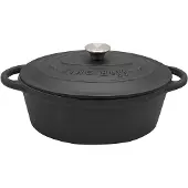 KINGHOFF Casserole 33cm 6,2L Fonte Noir
