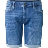 G-Star Short 3301 Slim Denim - Bleu moyen - Hommes