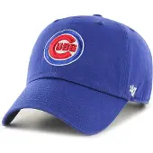 47 Brand ´47 Mlb Chicago Cubs '47 Clean Up Cap Men Caps Blue En Taille:One Size