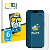BROTECT Film de protection antireflet Protection d'écran mat (Apple iPhone 15 Pro Max), Téléphone portable : film de protection, Gris