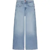 Tommy Hilfiger Jean 'Mid Rise Loose Wide Leg' bleu denim