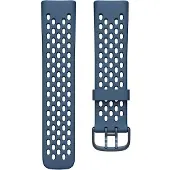 Cover-Discount Fitbit Charge 5 - Bracelet sport silicone troué bleu (Silicone), Sangles de montre, Bleu