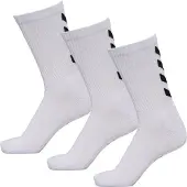 Hummel Chaussettes de sport noir / blanc