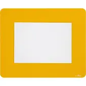 Durable Cadre de marquage au sol A5 adhésif non permanent, 10 pc, Jaune, 180704