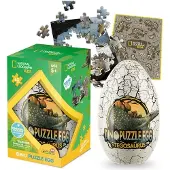 Cubicfun Puzzle double face dans un uf National Geographic : Stegosaurus 63 pièces