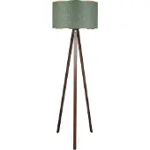 Opviq , lampadaire haut de gamme 100 % bois, couleur kaki, hauteur 140 cm | Abat-jour en tissu (21 x 38 cm), douille E27, 40 W max. | Design scandinave pour un intérieur moderne.