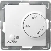 Ospel RTP-1YN/m/00, Thermostat, Blanc
