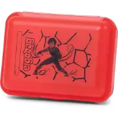 Ergobag Boîte à goûter SupBärheld, Lunch box, Multicolore, Rouge