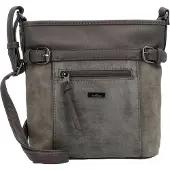 Tom Tailor Sac à bandoulière 'Juna' anthracite