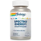 Solaray Spectro Energy! Multi-vita-min Capsules 60 Units Blanc