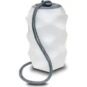 New Garden Bita - lampe rechargeable télécommandée - Ø 17,8 x 30 cm - inclus LED - IP65 - gris - RGB + couleur de lumière blanche