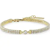 Jette Armband CASCADE, (17 cm, Argent 925)