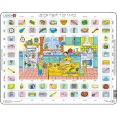 Larsen Apprendre l'anglais dans la cuisine puzzles à cadre maxi 70 pièces