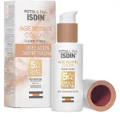 Isdin Age Repair Color Spf50 50ml Facial Sunscreen Clair Homme