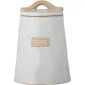 Bloomingville Pot Bandit Avec Couvercle | Blanc | Grès | 82057718