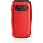 Panasonic KX-TU550EXR Seniors 4G Mobile Phone Rouge