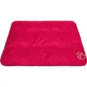HOBBYDOG Coussin pour chien Matelas pour chien Lit pour chien Lit pour animal Coussin pour chien Lit pour chat - Eco - 90 x 60 cm [Taille : L] - Rouge