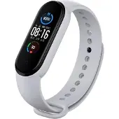 Screen Guard Professional Bracelet de remplacement Xiaomi Mi Smart Band 6 Silicone Strap (Silicone), Sangles de montre, Gris