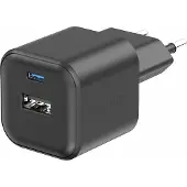 Swissten Adaptateur NETWORK ADAPTER 12W 1X USB-C + 1X USB-A Uni, noir