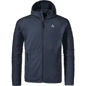 Schöffel Veste en polaire fonctionnelle 'Cascata' bleu outremer / blanc