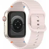 Cover-Discount Apple Watch 42/41/40mm - Bracelet sport en silicone de remplacement (Silicone), Sangles de montre, Rose