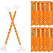 K&F Concept Bâtons de nettoyage - - 24mm (lot de 10) - Double tête - Anti-rayures - Pour capteur plein format