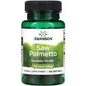 Swanson Health Saw Palmetto 160 mg 120 Capsules Molles Health Products