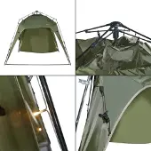 Pro-Tec Pavillon LED "Barendrecht" 250x250x190cm Vert
