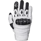 GMS Solis Perforated Leather Gloves Blanc M